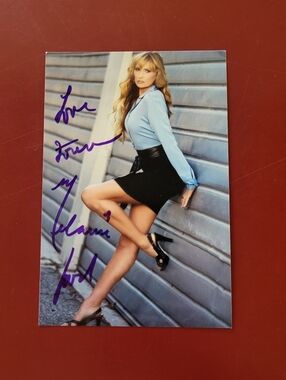 Melanie Good Seinfeld Tall Woman Hand Signed 4x6 Autograph Photo